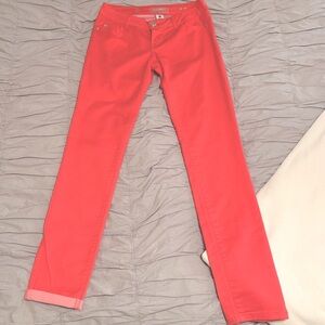 Celebrity Pink Stretch Coral Jeans